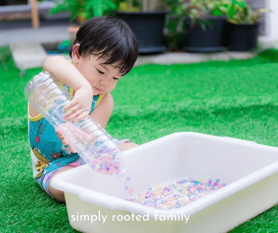 sensory play for kids