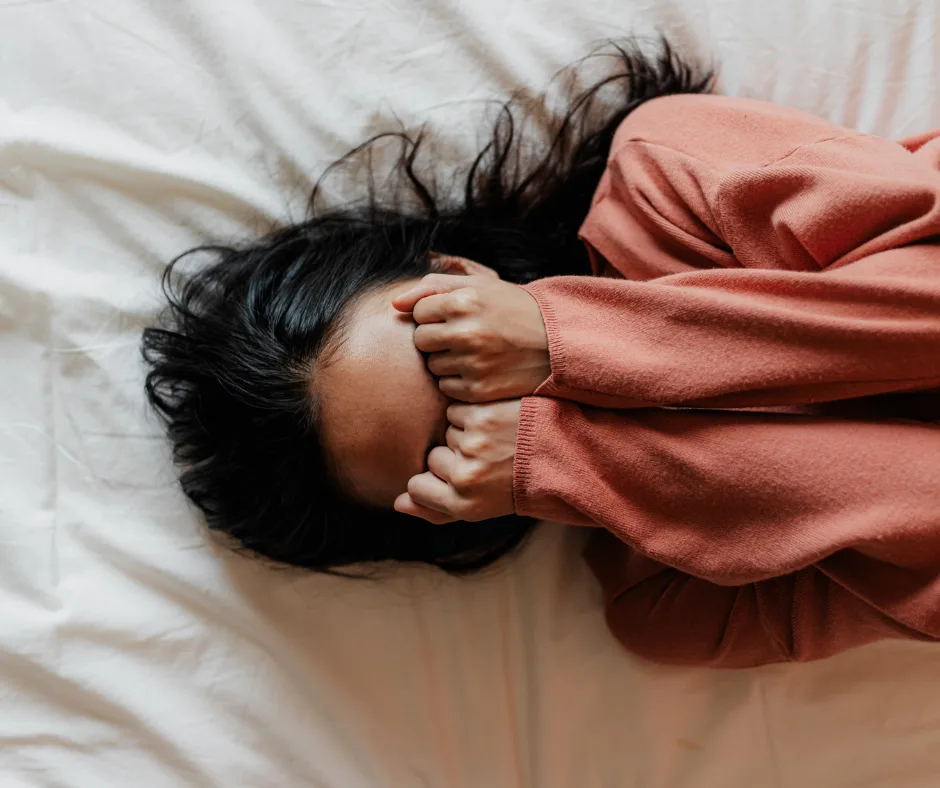 worried teen with anxiety