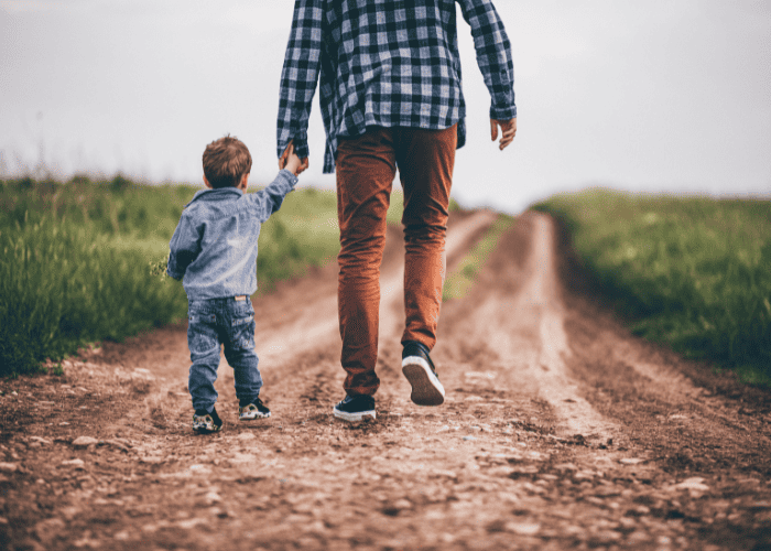 what kids learn from father