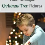 Christmas Tree Pictures and Bokeh Tutorial