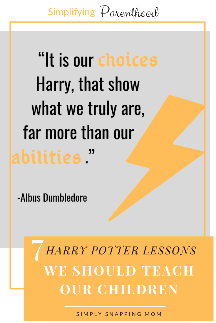 7 Harry Potter Lessons for Your Children - Simply Rooted Family