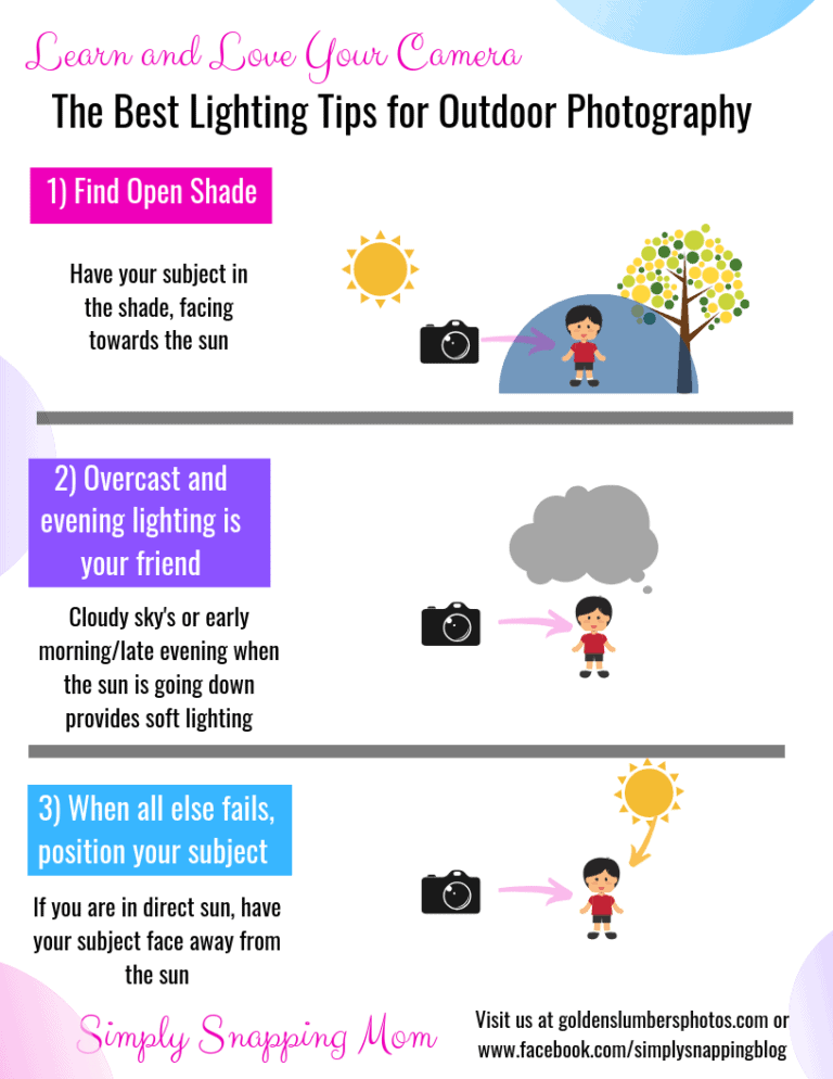 The Best Lighting Tips for Outdoor Photography - Simply Rooted Family