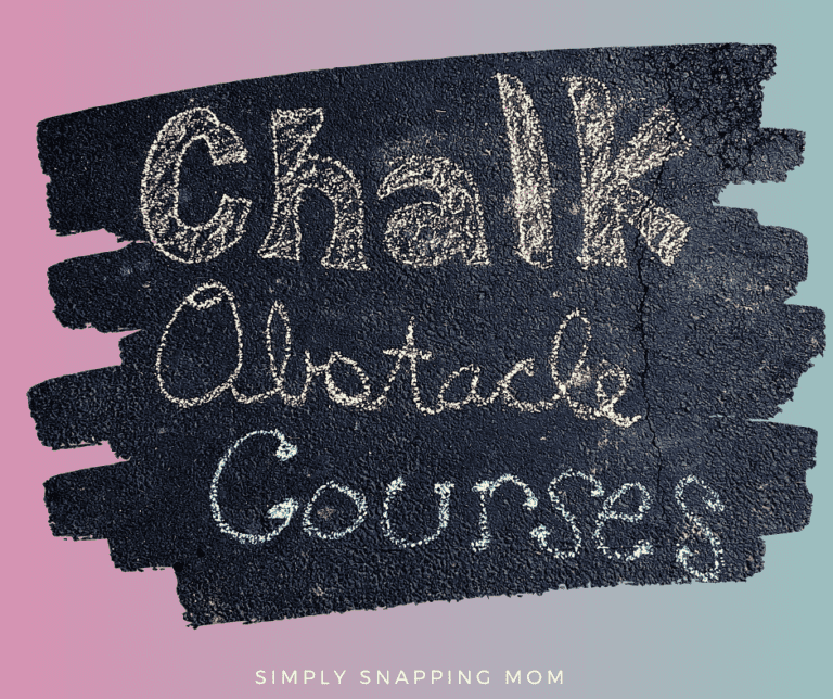 How Set up a Fun Chalk Obstacle Course for Kids