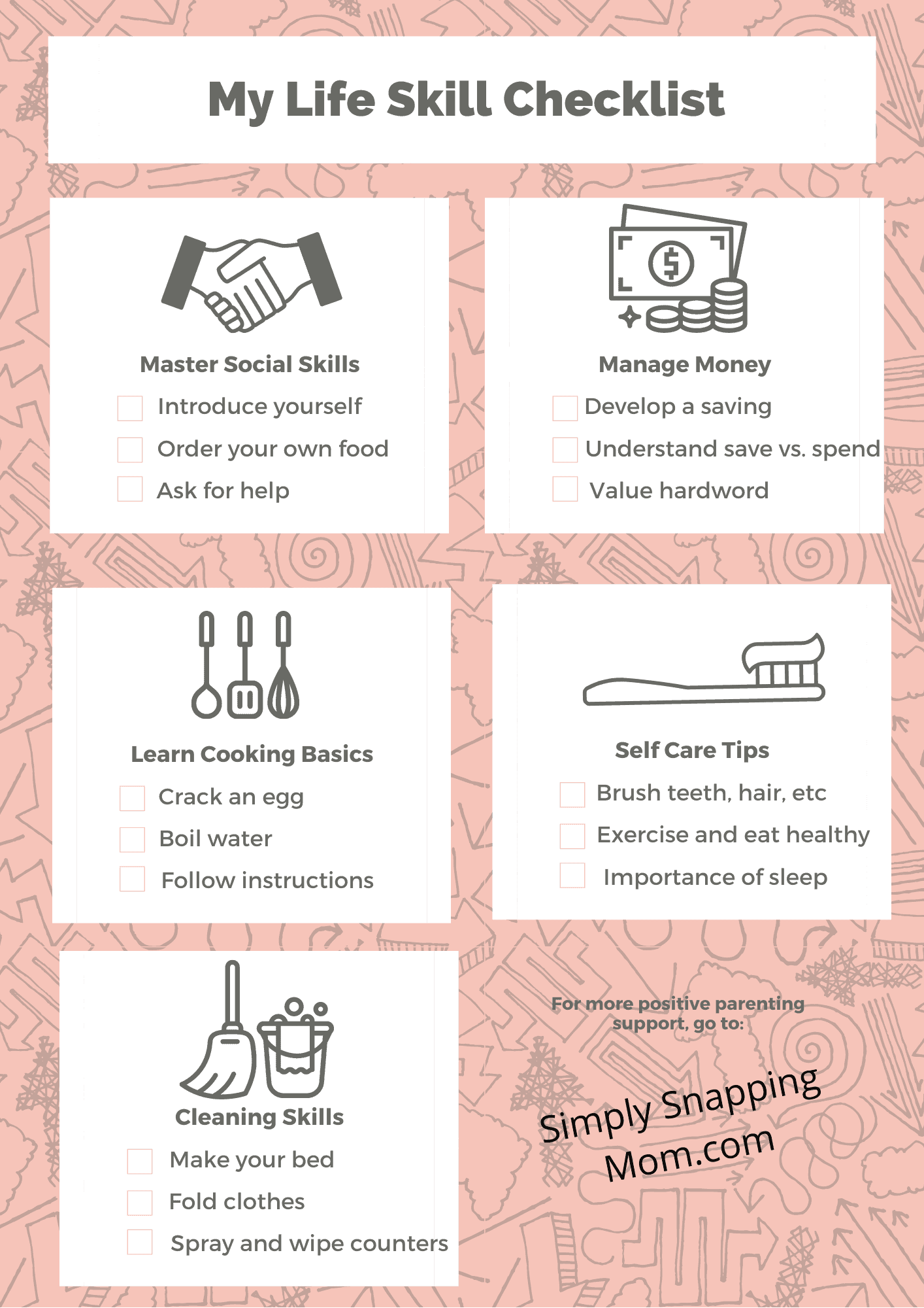 5 Life Skills to Teach All Kids Before They are Teens Simply Rooted