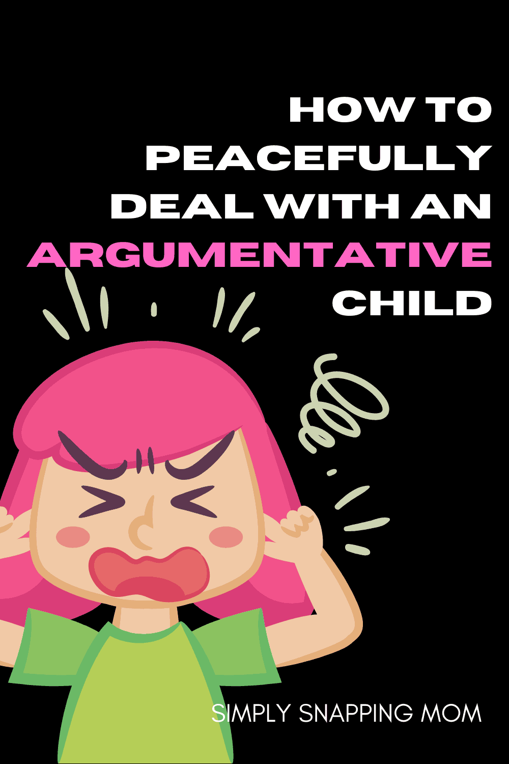 argumentative child